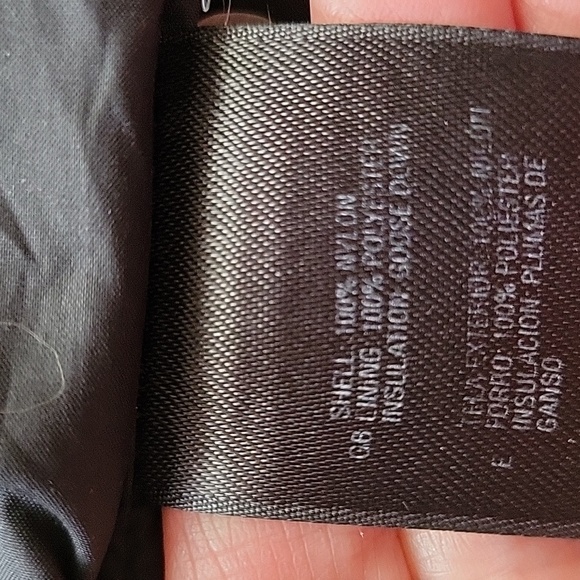 North Face 700 Goose Down Filled Puffer Black Size Small - Picture 15 of 16